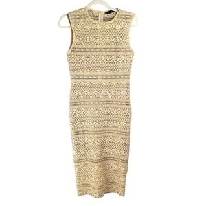 Zara | Dresses | Zara Beaded Midi Dress | Poshmark Zara | Dresses | Zara Beaded Midi Dress | Poshmark